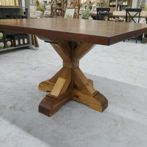 Timberframe Table with Cherry Top