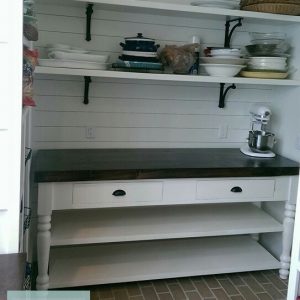 Butler's Pantry Table by Farmhouse Furniture