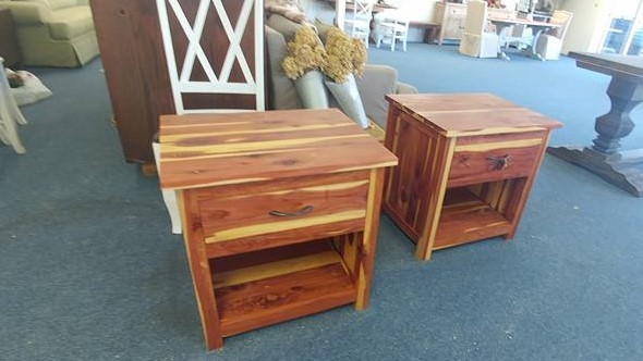 Cedar Nite stands or end tables