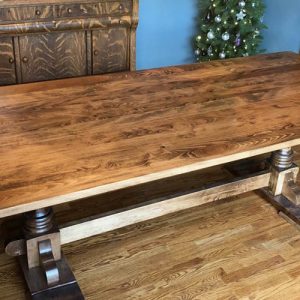 Old World Maple Dining Table