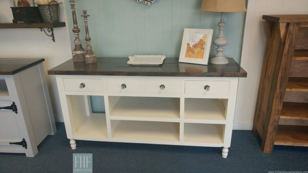 Classic Turned Leg Vanity Farmhouse Furniture