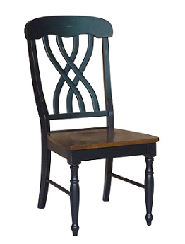 Lattice Back dining chair by Farmhouse Furniture