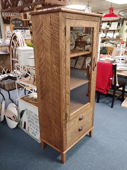 wooden Rustic Display Cabinet by Farmhouse Furniture in Knoxville, TN