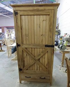 Barn Door Cabinet built by Farmhouse Furniture in Knoxville TN