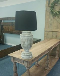 Hand Turned Lamps from Farmhouse Furniture