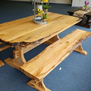Custom Made Live Edge Tables & Benches