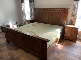 Amish Style Mission Bed