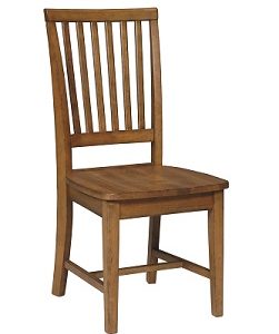 Short Mission dining chair by Farmhouse Furniture