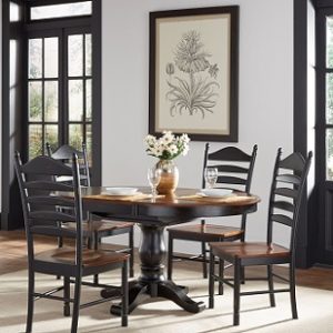 oval dining table from Farmhouse Furniture in Knoxville TN