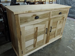 Rustic Brown Maple Cabinet built by Farmhouse Furniture in Knoxville