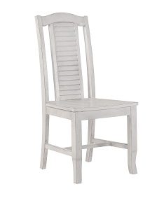 White Shutterback Chair from Farmhouse Furniture