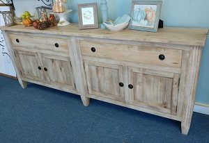 Fluted Sideboard, Sofa or Entry Piece