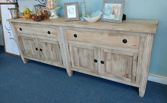 Fluted Sideboard, Sofa or Entry Piece