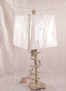 Lamp With Birds On Branches