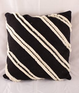 Cotton Black & White Pillow