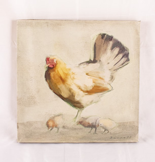 Chicken Canvas | TN FarmhouseFurniture