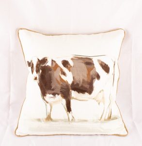 Brown Cow Pillow | TN FarmhouseFurniture