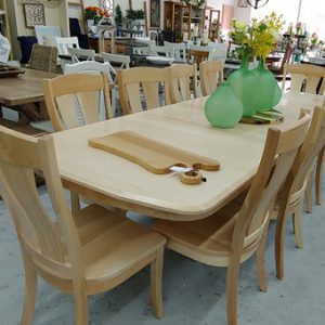 Amish Maple Expansion Table from Farmhouse Furniture in Knoxville TN