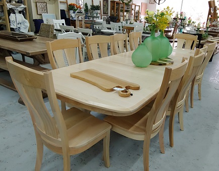 Amish Maple Expansion Table from Farmhouse Furniture in Knoxville TN