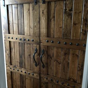 Studded Barn Door from Farmhouse Furniture | TN FarmhouseFurniture