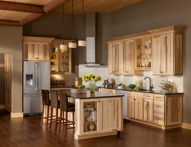 Rustic Hickory Cabinets