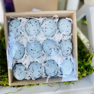 Blue Eggs box | tnfarmhousefurniture
