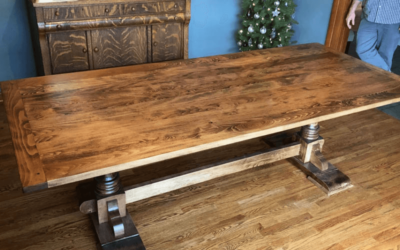 Rainbow Poplar Tables in Tennessee: Adding Color to Your Rustic Farmhouse Furniture