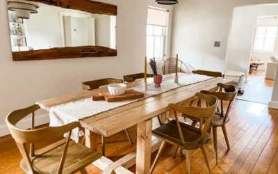 Rustic Dining Room Sets Built for Family and Holiday Gatherings
