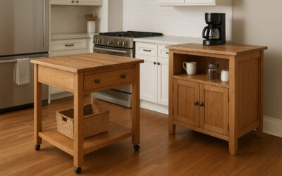 Small Kitchen Islands & Coffee Bars for Tight Spaces — Ready to Ship